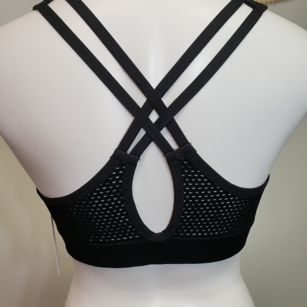 NWT RBX bra black MSRP 38.00